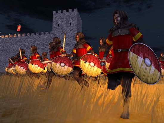  بازی rome total war : barbarian invasion